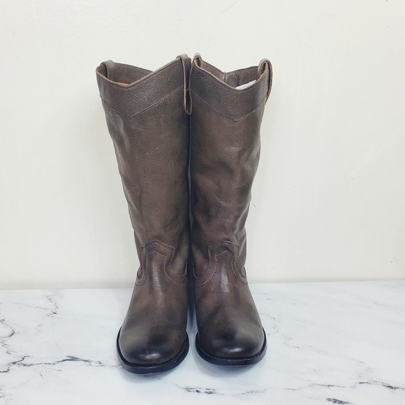 Frye Melissa Pull-On Distressed Boot sz 7.5 NEW - Picture 4 of 6